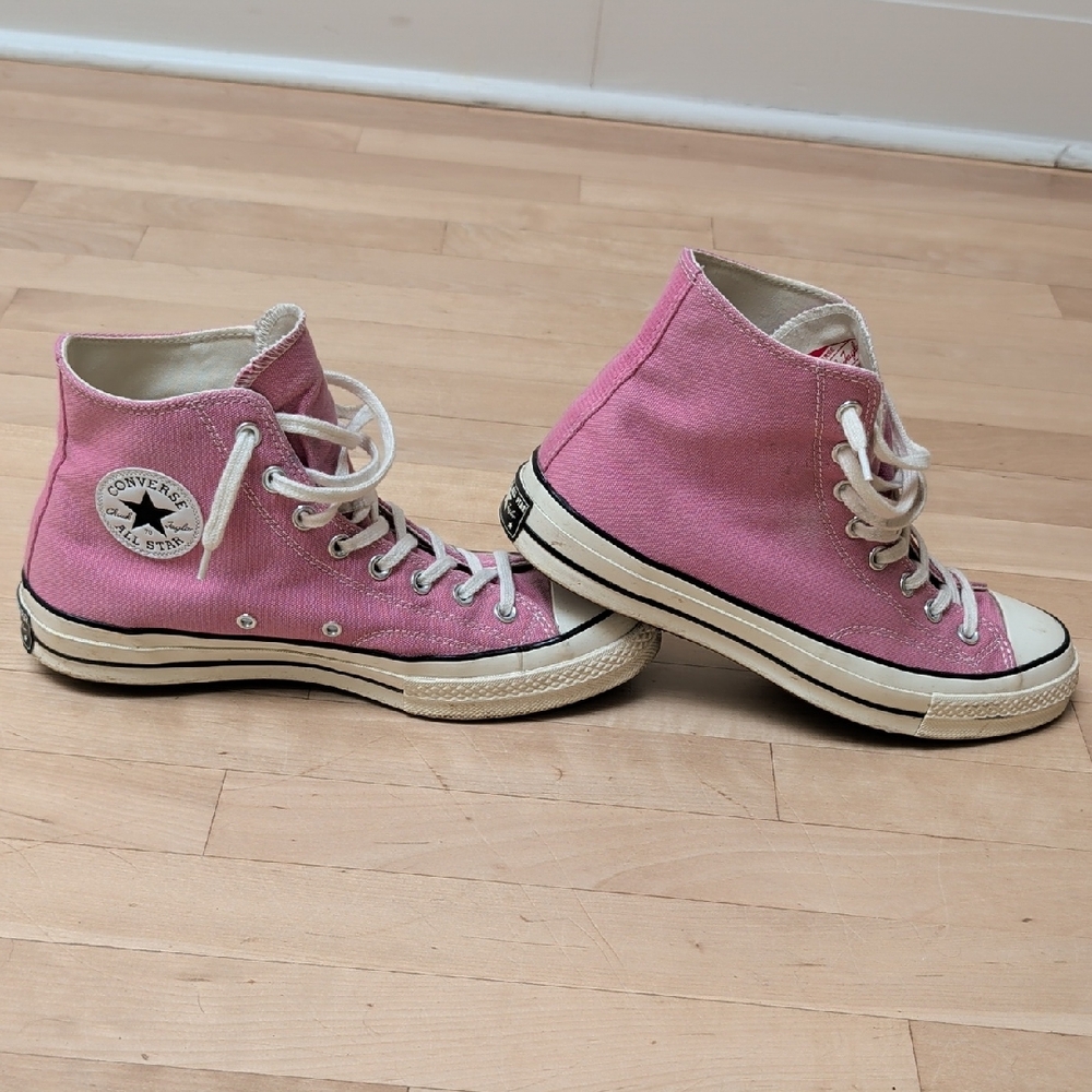 Pink Converse Chuck 70 High Top Sneakers 9M / 11W / 42EU